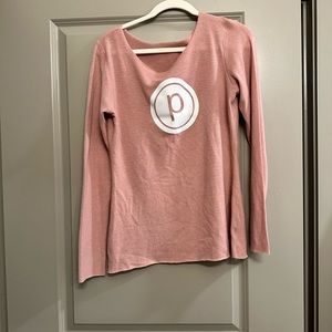 Pure Barre Pink Soft Long Sleeve- XL